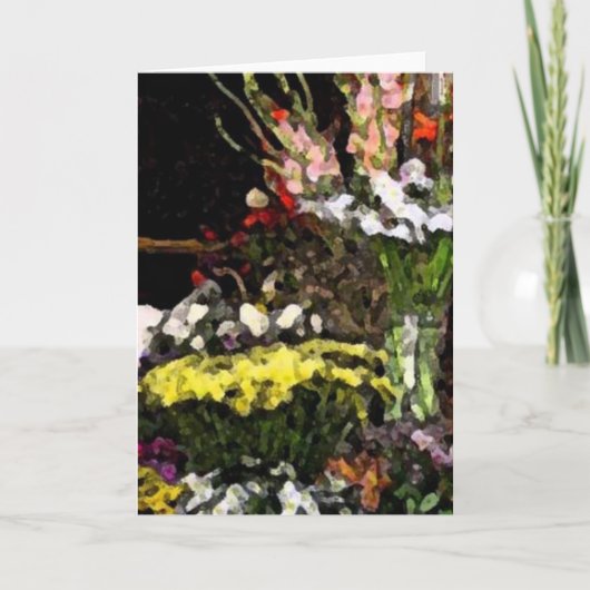 Bloemkraam 01 kaart (Voorkant)