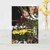 Bloemkraam 01 kaart (Gele Bloem)