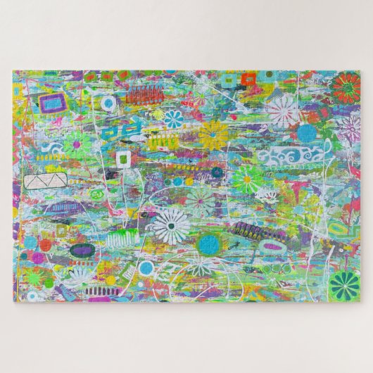 Bloemkracht 20 x 30 puzzel legpuzzel (Horizontaal)