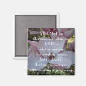 Bloemkracht, Geloof en Hoop Magneet (Voorkant / Achterkant)