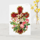 Bloemkruis Kaart (Gele Bloem)