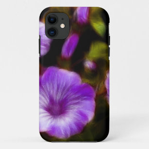 Bloemkunst - Esoterische Petunia's iPhone 11 Hoesje