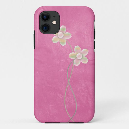 Bloemleer Case-Mate iPhone Case (Achterkant)
