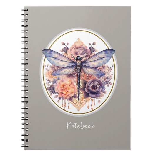 bloemlibel notitieboek (Voorkant)