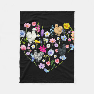 Bloemliefhebber Zijdehoen Zijdehoeneigenaar Zijdeh Fleece Deken