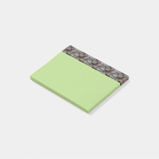 Bloemliefhebbers Roze Spring Green Post merkt op Post-it® Notes (Schuin)