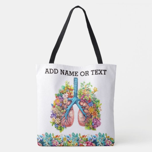 Bloemlongen - zie terug draagtas (Achterkant)