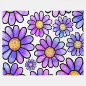 Bloemloosheid 60x80 Fleece Deken (Voorkant (Horizontaal))