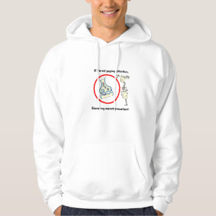 Bloemloze neurotransmitters hoodie