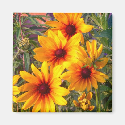 Bloemmagneet Magneet (Voorkant)