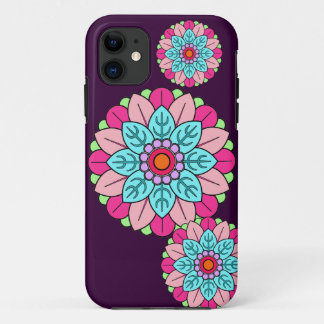 BloemMandala iPhone 11 Hoesje