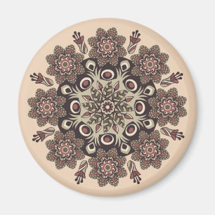 bloemmandala magnet magneet