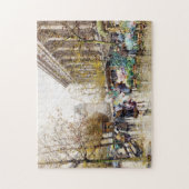 Bloemmarkt op Madeleine, Parijs Legpuzzel (Verticaal)