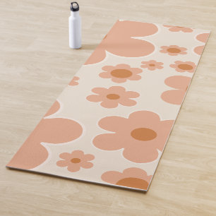 Bloemmarkt Wenen Boho Flowers Beige Floral Yogamat