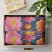Bloemmaximalisme Bright Flower Tissuepapier (Geschenk)