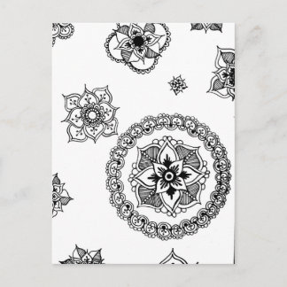 BloemMedley Mandala Briefkaart