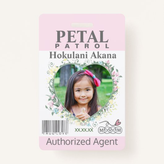 bloemmeisje Petal Patrol Badge blush (Voorkant)