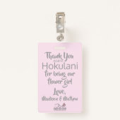 bloemmeisje Petal Patrol Badge blush (Achterkant met clip)