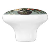 Bloemmix in een vaas keramische knop (Zijkant)