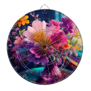 Bloemmix vaas 1 dartbord