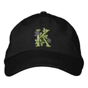 Bloemmonogram Initiaal K Pet