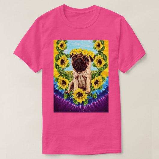 Bloemmopje T-shirt (Design voorkant)