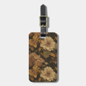  bloemmotief (10) bagagelabel (Voorkant verticaal)