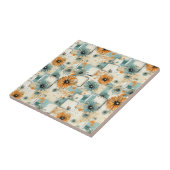  bloemmotief (3) tegeltje (Zijkant)