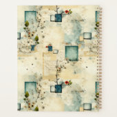  bloemmotief (5) planner (Achterkant)