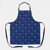 Bloemmotief All-Over Print Schort (Voorkant)