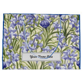 bloemmotief Bluebell Flowers Groot Cadeauzakje (Achterkant)