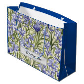 bloemmotief Bluebell Flowers Groot Cadeauzakje (Achterkant Gekanteld)