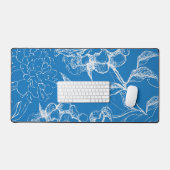 Bloemmotief Bureaumat (Keyboard & Muis)