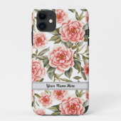 Bloemmotief Camellia Bloemen Case-Mate iPhone Case (Achterkant)