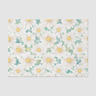 Bloemmotief Daisy Flowers Tissuepapier