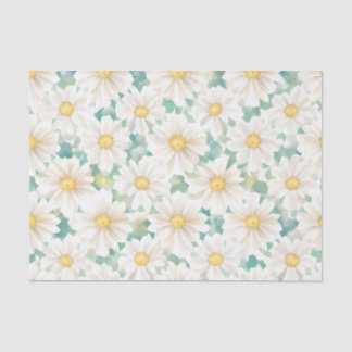Bloemmotief Daisy Flowers Tissuepapier
