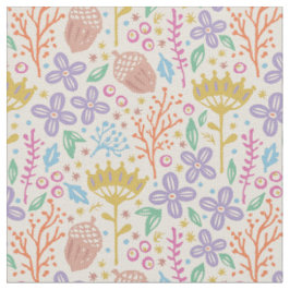  bloemmotief in boho-stijl. stof