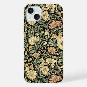 Bloemmotief in Victoriaanse stijl iPhone 15 Plus Case