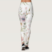 bloemmotief leggings (Achterkant)