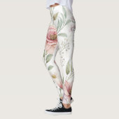 bloemmotief leggings (Links)