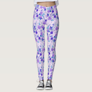 Bloemmotief leggings