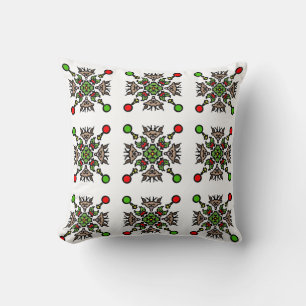 Bloemmotief Mandala Naadloos Patroon Kussen