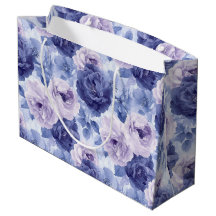 Bloemmotief met abstracte bloemen in verschillende