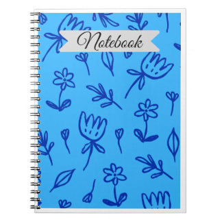 Bloemmotief Notitieboek