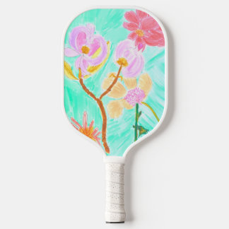 Bloemmotief Pickleball Paddle