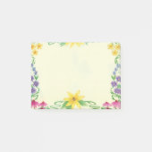 Bloemmotief Post-it® Notes (Voorkant)