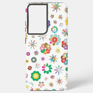Bloemmotief Samsung Galaxy Hoesje