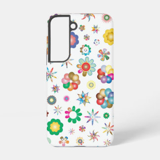 Bloemmotief Samsung Galaxy Hoesje