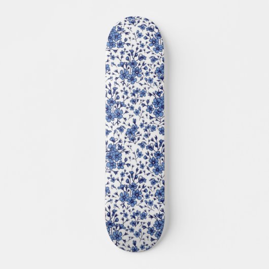 Bloemmotief Skateboard (Voorkant)