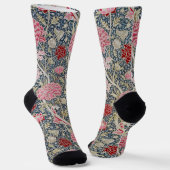 Bloemmotief, William Morris Sokken (Gebogen)